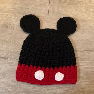 Mickey Mouse Knit Baby Beanie
